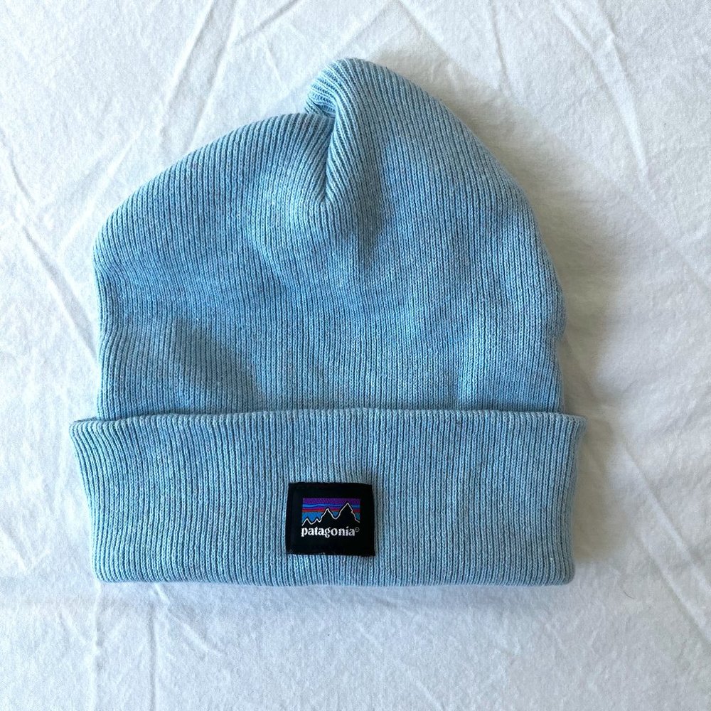 Patagonia Light Blue Beanie
